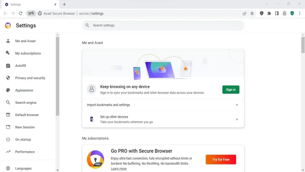 Avast Secure Browser Crack