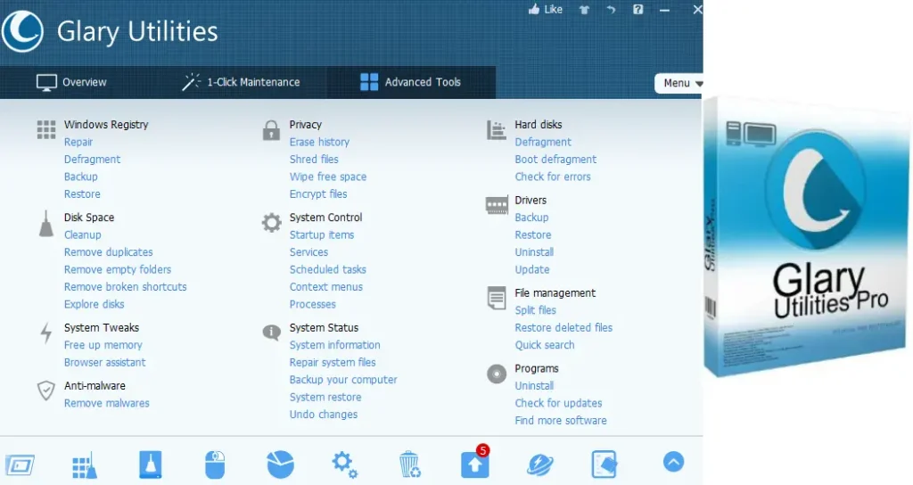 Glary Utilities Pro